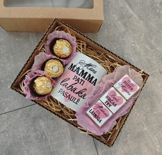 Komplekts Mammai 🎁 "Mana mamma pati labākā"