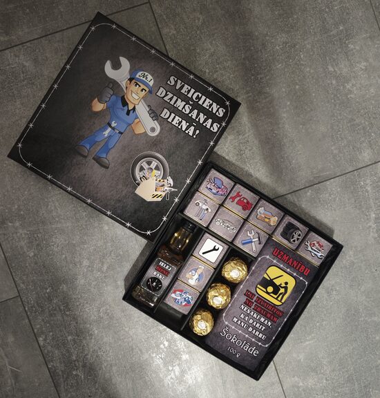 Dāvanu kaste "Automehāniķim"