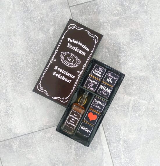 Dāvana "Vectēvam" 20x9cm