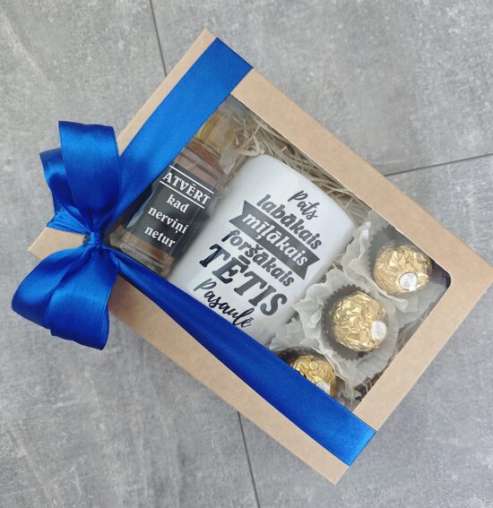 Dāvanu komplekts "Pats mīļākais foršākais Tētis pasaulē"