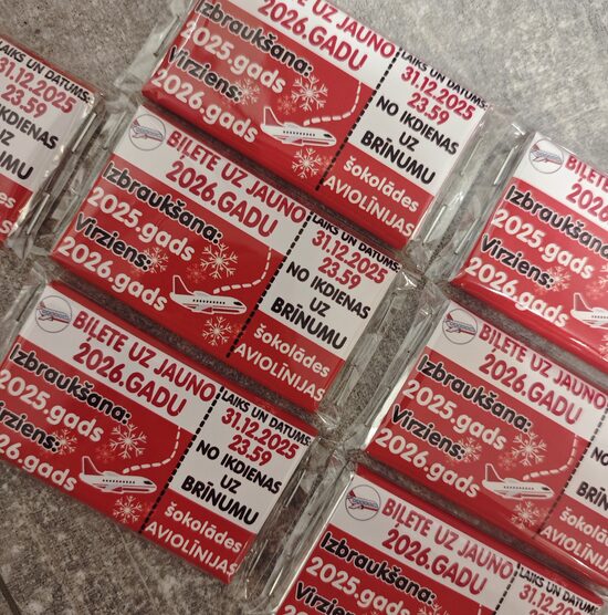 Biļete uz jauno 2026. Gadu LV