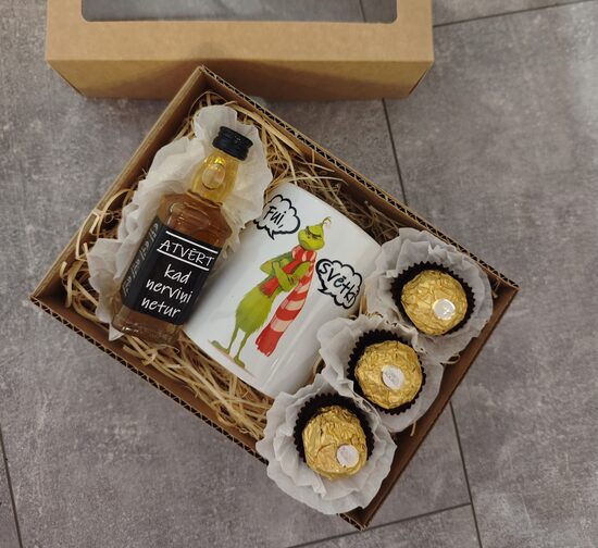 Dāvanu kaste "Fui, svētki"