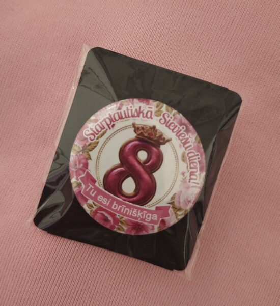 Nozīmīte "Tu esi brīnišķīga" ar iepakojumu 44mm