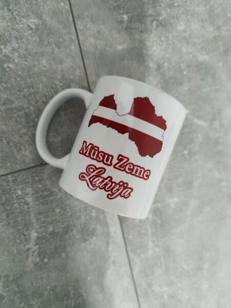 Krūze "Mūsu Zeme Latvija"