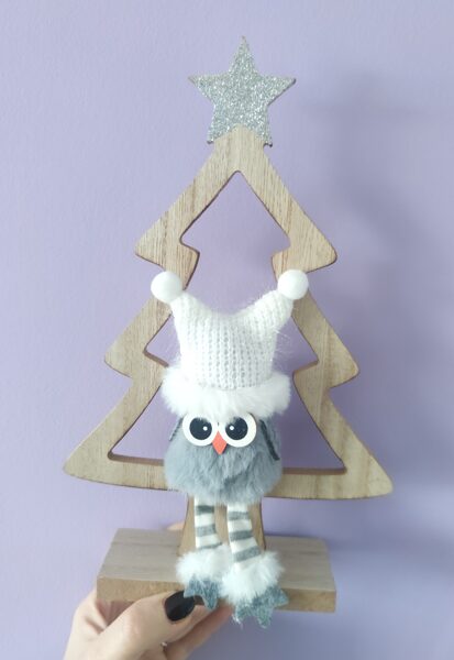 Ziemassvētku dekors "Pūce" 